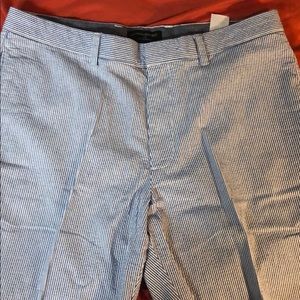 Banana republic sear sucker chino shorts
